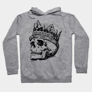 Skull King in Crown Hoodie